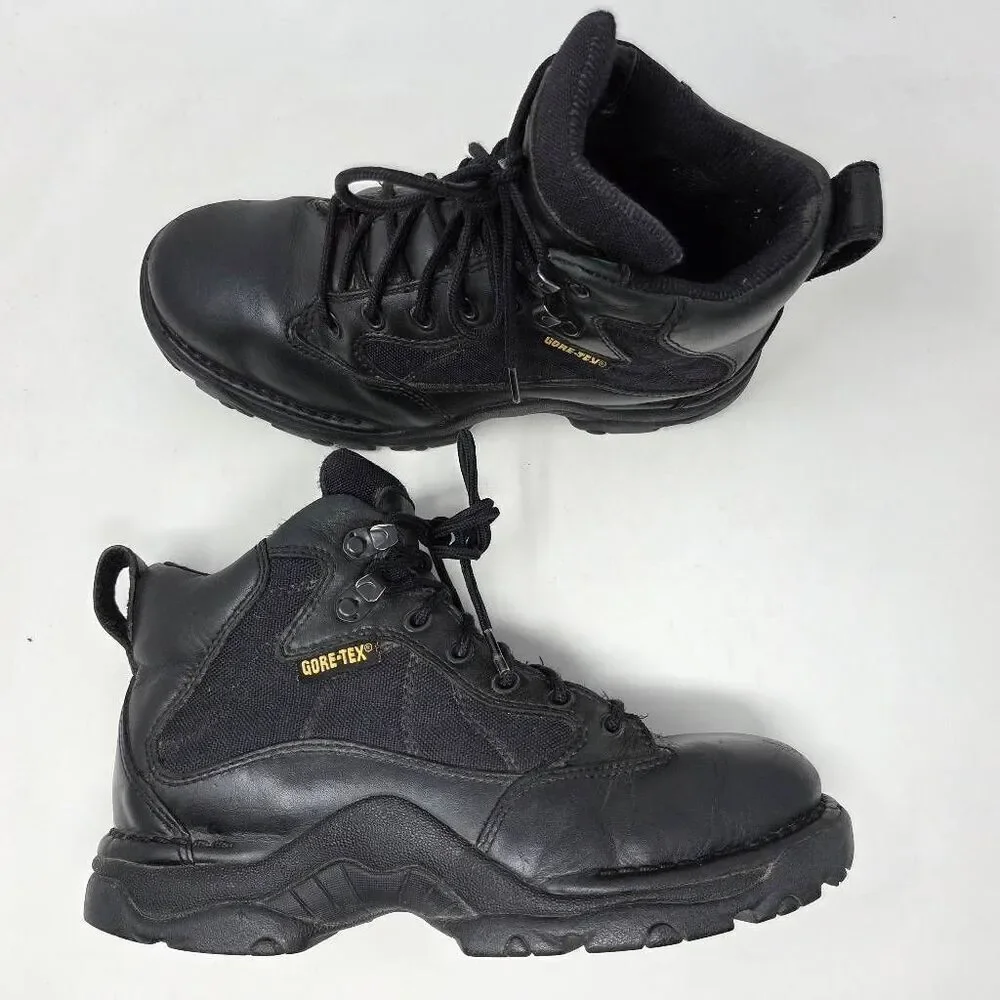 DANNER STRIKER 45 GTX POLICE MILITARY BOOTS BLACK LEATHER MENS SIZE 7 D 42900